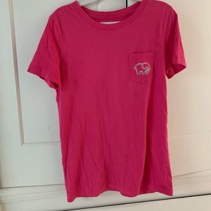 ivory ella pink tee